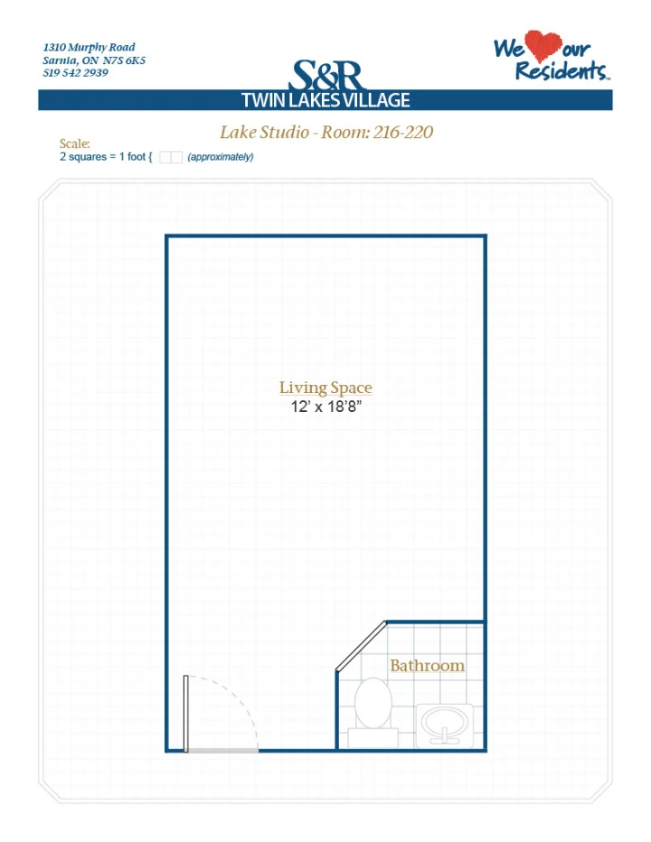 Twin Lakes Village - Lake Studio Rooms 216-220