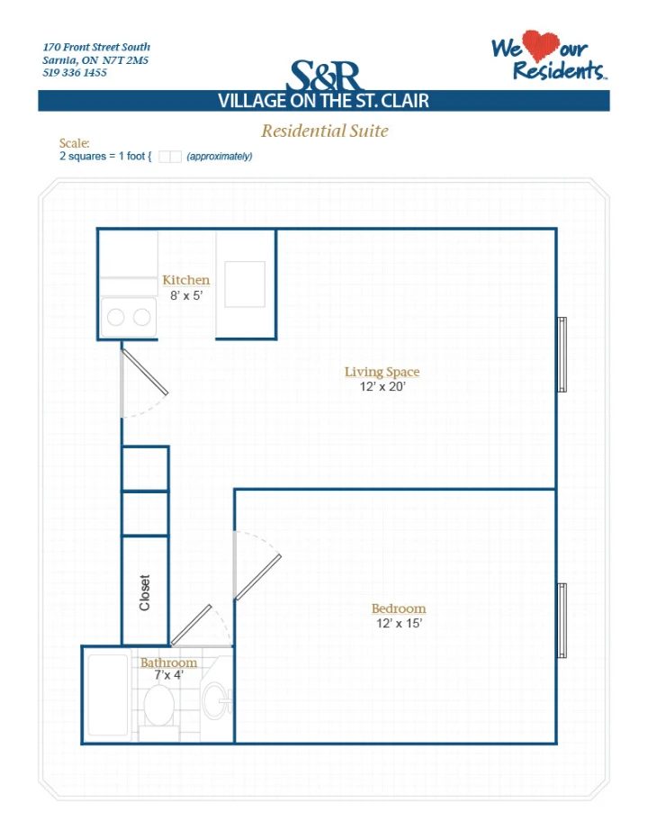 Village On The St. Clair - Residential Suite