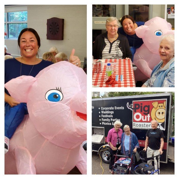 Community joins Waterloo Heights residents for annual pig roast