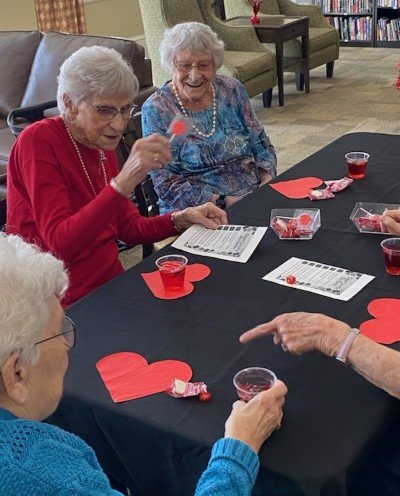 Engagement, socialization highlight Landmark Village Valentine's Day