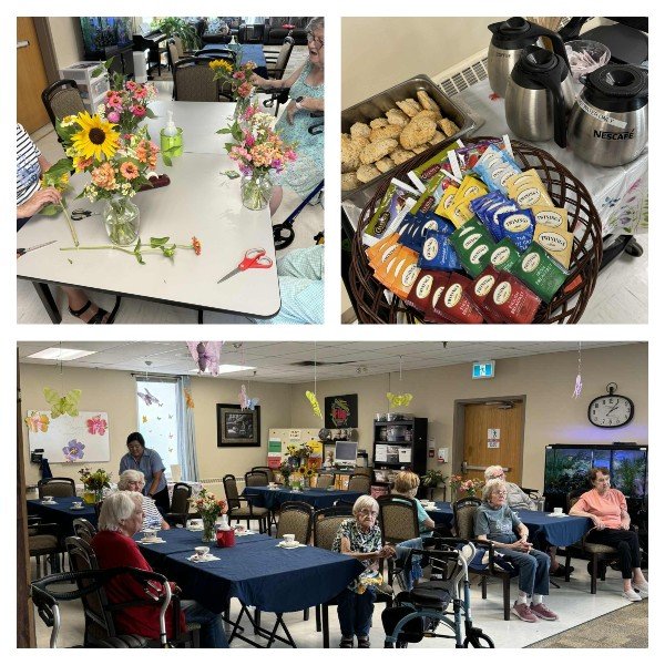 Flowers, high tea mark first senior social at Twin Lakes Village