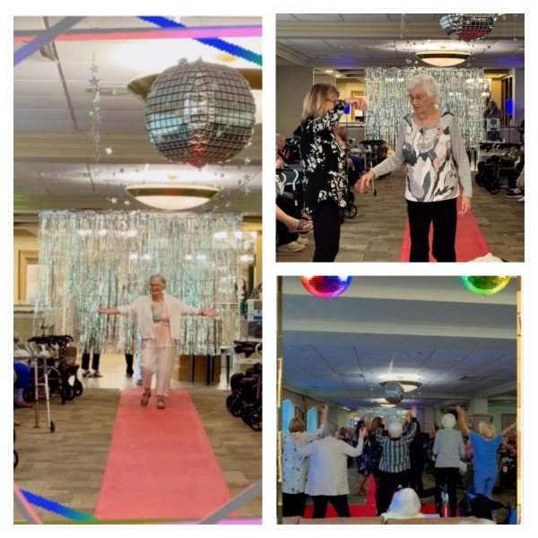Landmark Village hosts first 'senior social' with fashion show