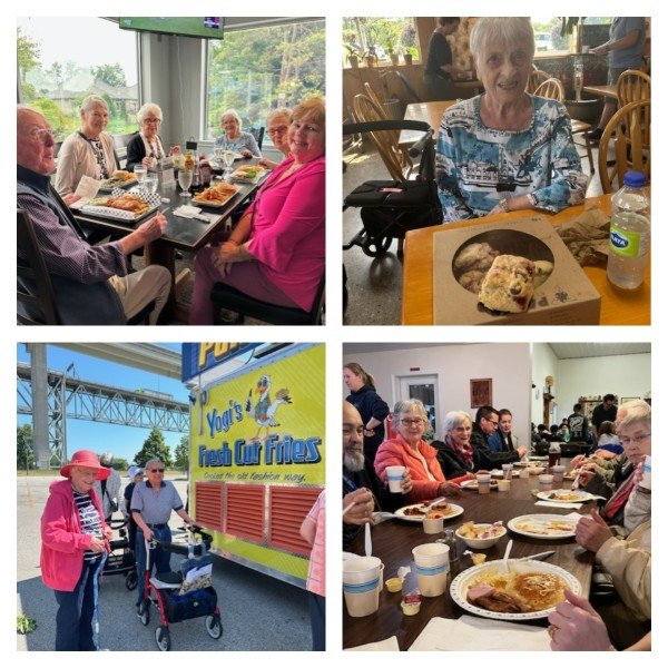 Lunch Out program brings Landmark residents together over shared meals