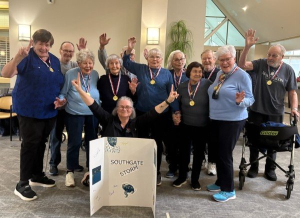 Southgate Village residents compete in local Olympic-style games