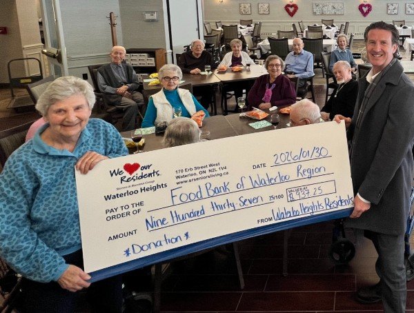Waterloo Heights raises nearly $1,000 for food bank