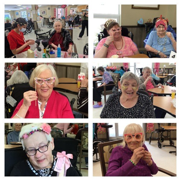 Lanark Heights residents treated to special spa day